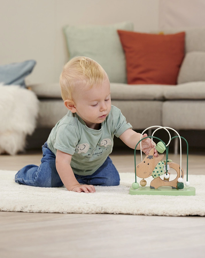 Motorikschleife BABY HIPP - PFERDCHEN (18cm)