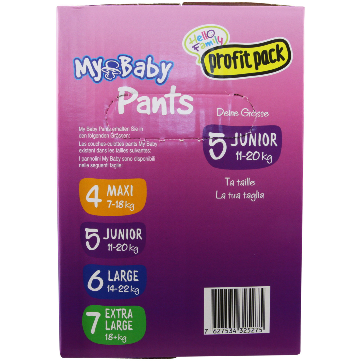 My Baby Pants Grösse 5 Junior Profit Pack, 11-20kg, 60 Stück