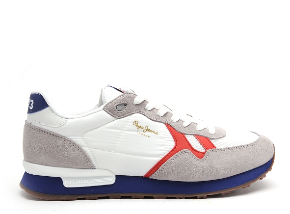 Pepe jeans basses homme brittman blanc