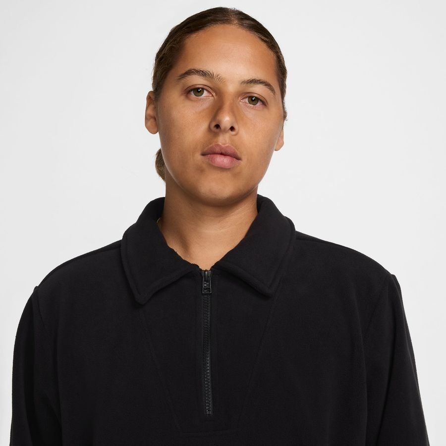 Nike Maillot d'Entraînement Therma-FIT Winterized Drill - Noir/Gris/Blanc