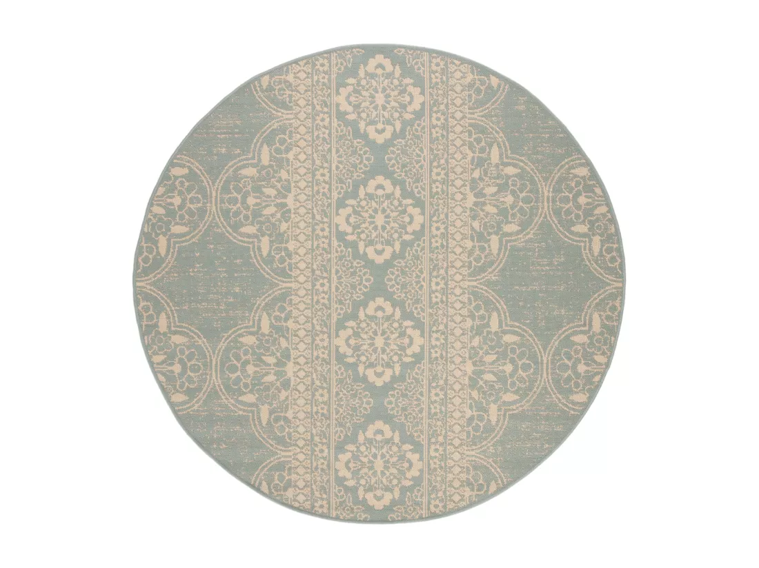 Tapis Cream & Aqua 201 X 201 cm - Borano