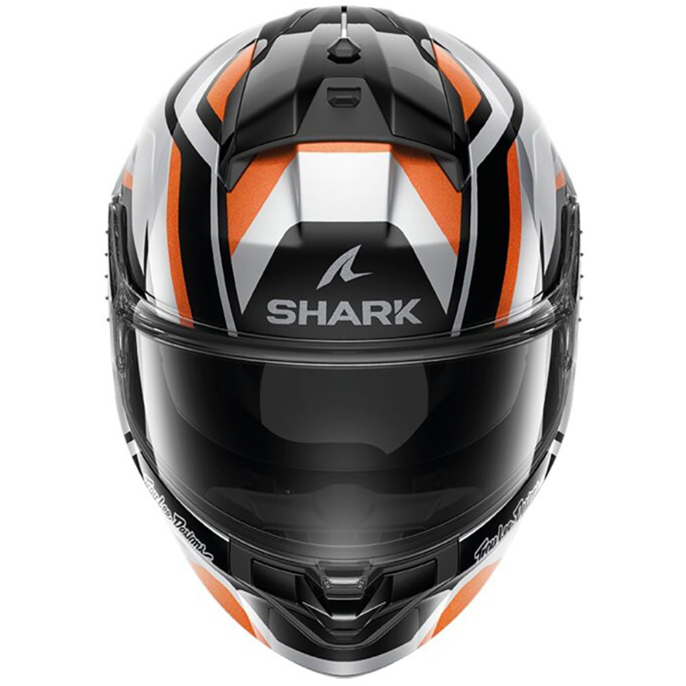 Shark - Casque Ridill 2 Apex - Troy Lee Designs Gris / Noir / Orange