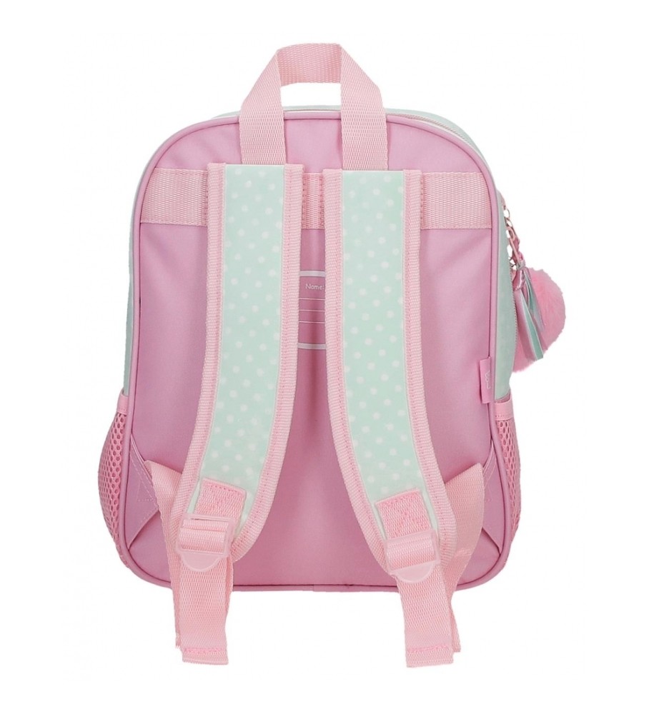 Mochila pré-escolar Hello Kitty Paris turquesa da Joumma Bags - 23x28x10cm -