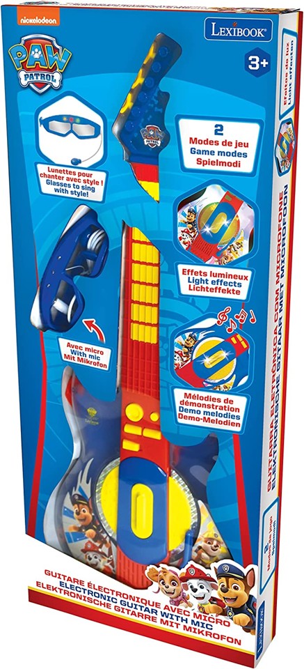 Lexibook - Paw Patrol - Elektronisk Guitar