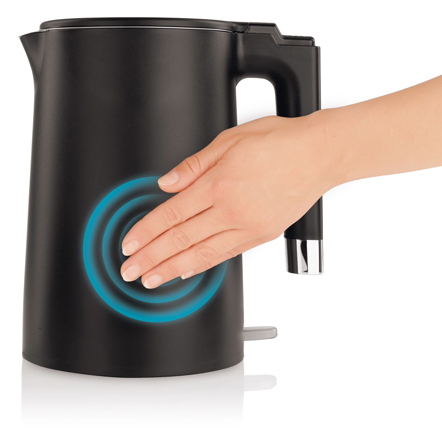 Wasserkocher 1,7 Liter, Gourmetmaxx, mit Cool-Touch-Gehäuse