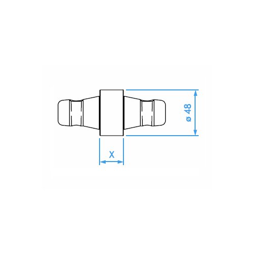 Prolyte X30 serie 20 mm spacer