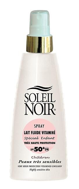 SOLEIL NOIR - SPRAY LAIT FLUIDE IND 50 + ENFANTS