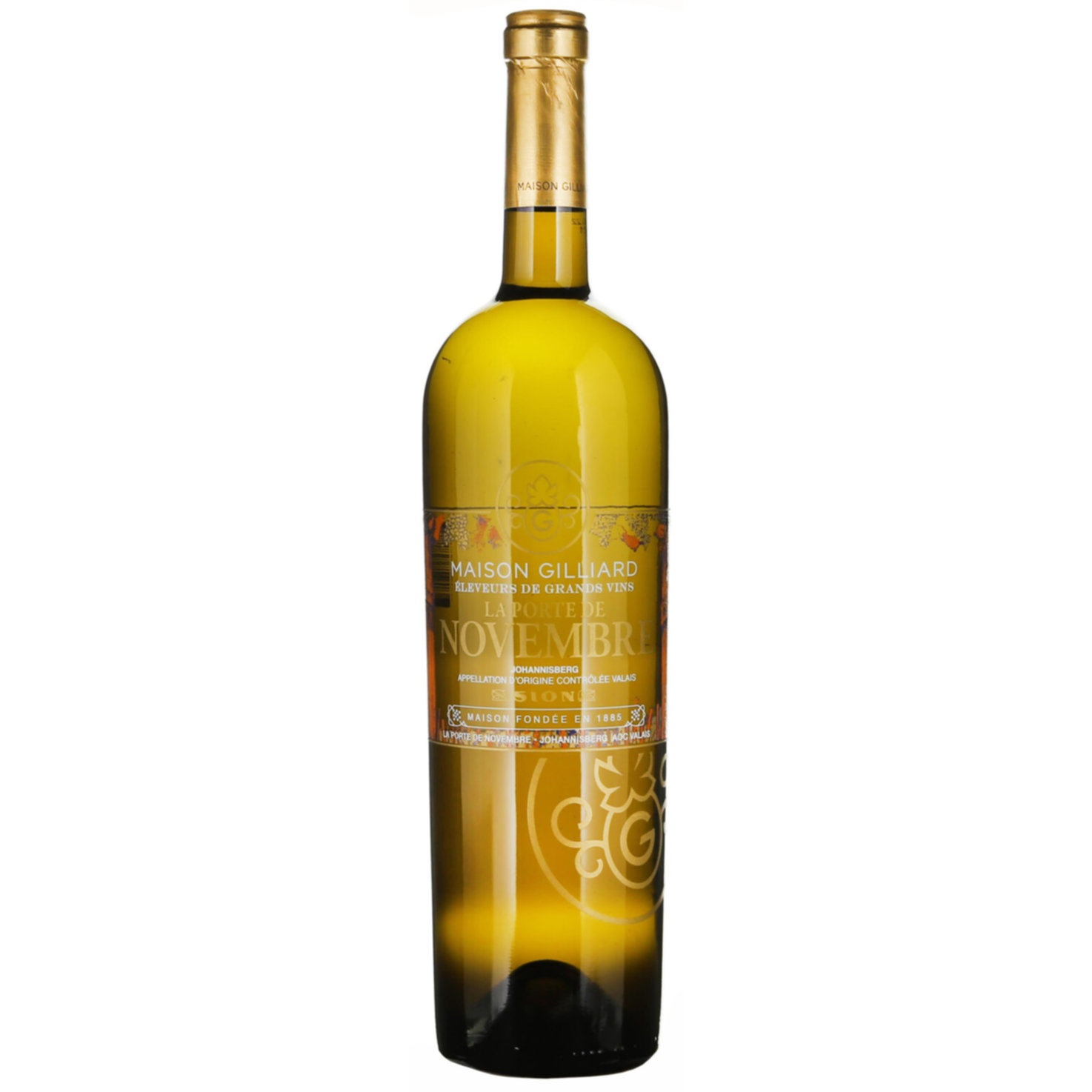 Magnum Valais AOC Johannisberg Porte Novembre Maison Gilliard -150cl