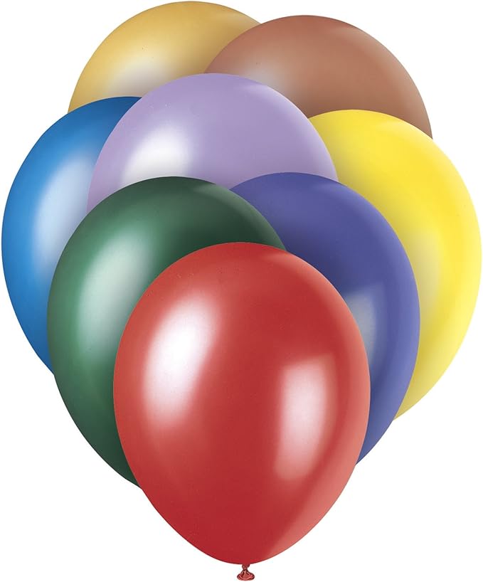 Gekleurde Ballonnen Glans 30cm 10st