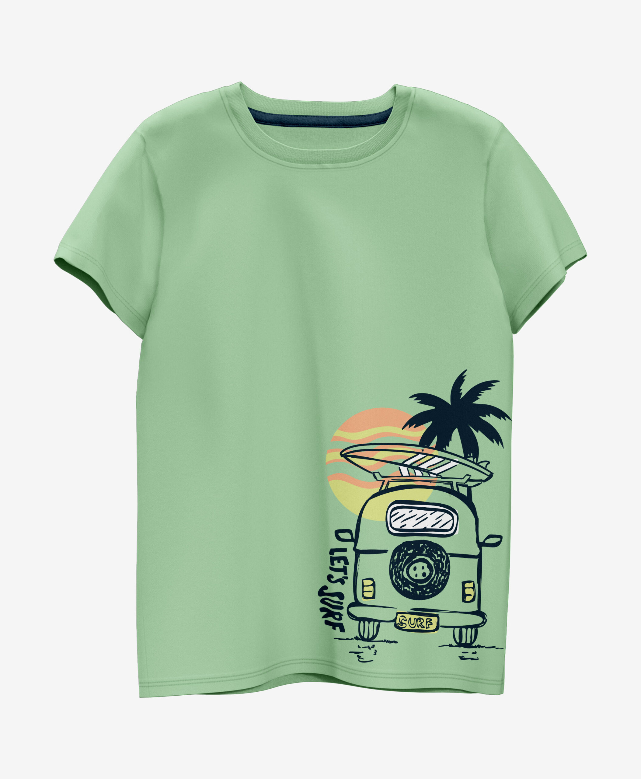 T-Shirts, 100% Baumwolle, 2er-Pack