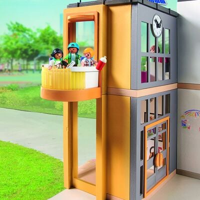 Playmobil 71327 City Life Byggesett Stor Skole