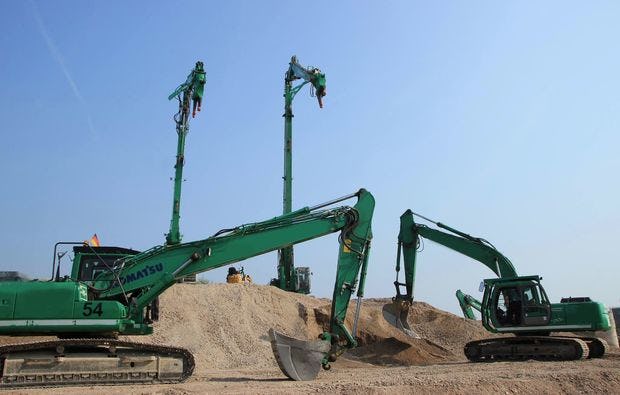 Bagger fahren in Hamburg als Geschenkidee