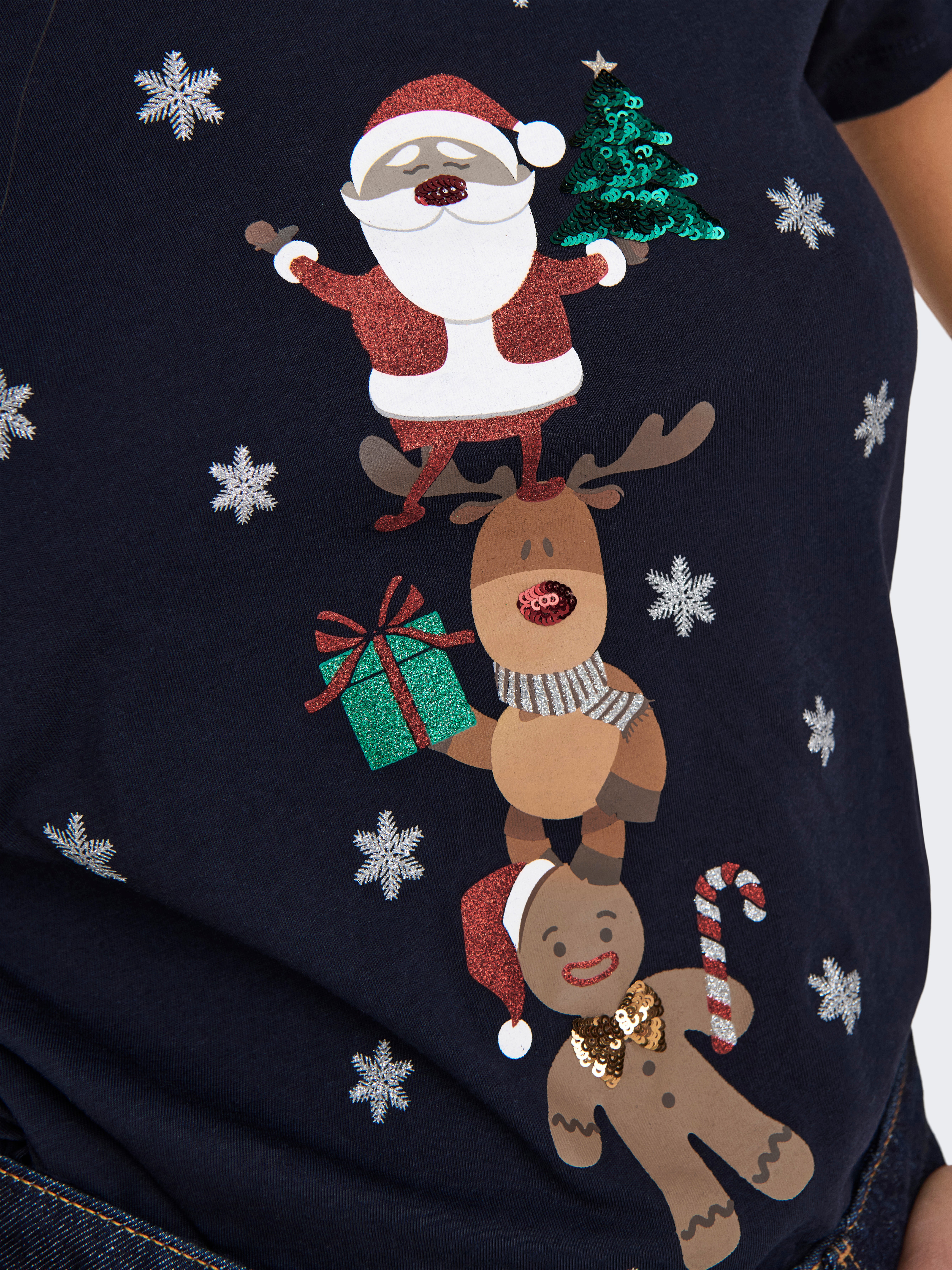 ONLXMAS T-shirt Night Sky