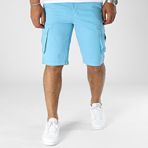 Short Cargo Bleu Clair