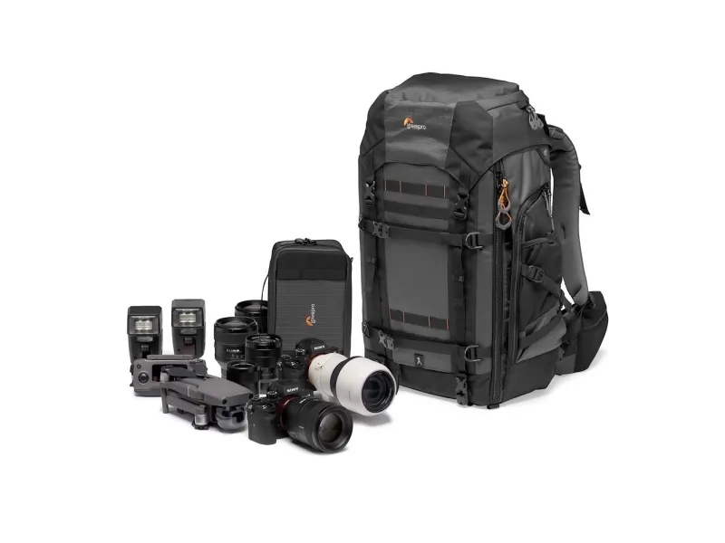 Lowepro Pro Trekker BP 550 AW II, Rygsæk, Universel, Skulderrem, Notebook rum, Sort, Grå