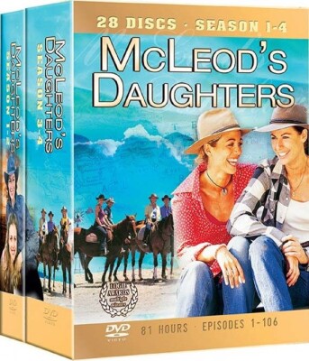 Mcleods Døtre - Sæson 1-4 - DVD