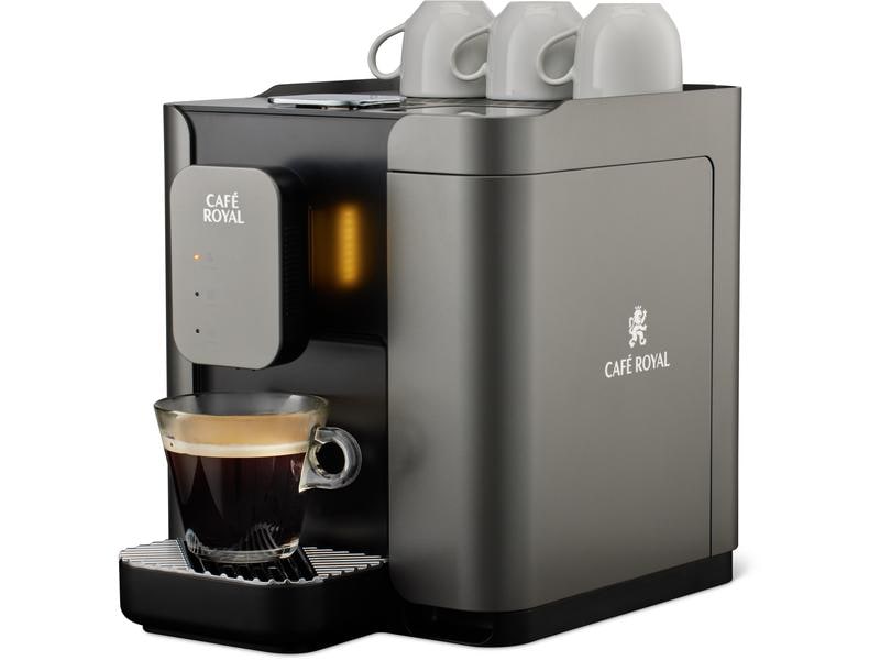 Café Royal Portionskaffeemaschine CRpro-300 Schwarz Pads-Kaffeemaschine