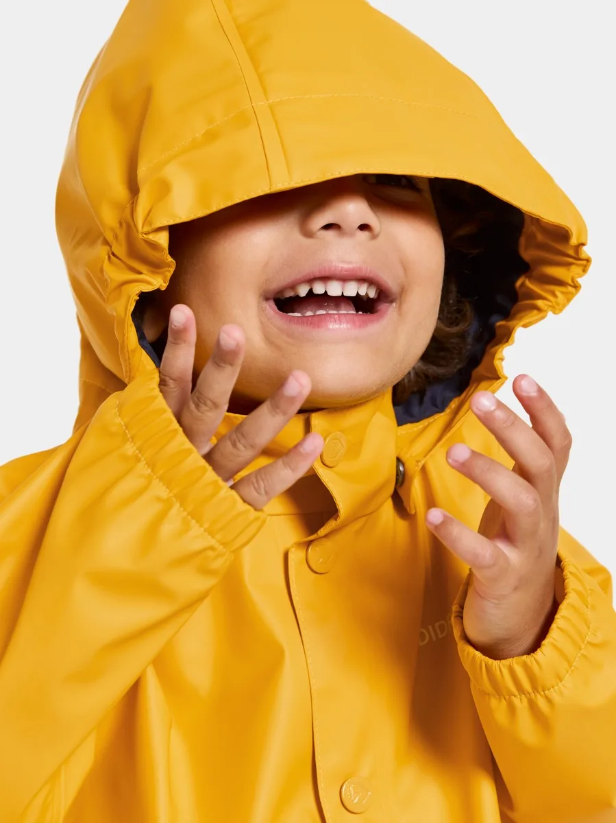 Didriksons Jojo Kids Jkt Oat Yellow