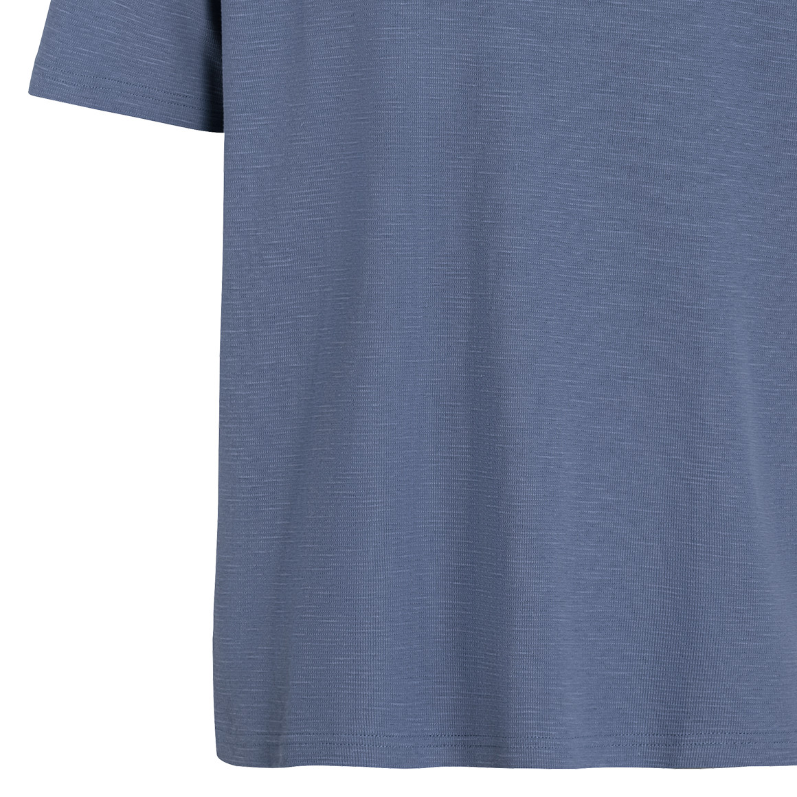 VanVaan Herren T-Shirt aus strukturiertem Material blau