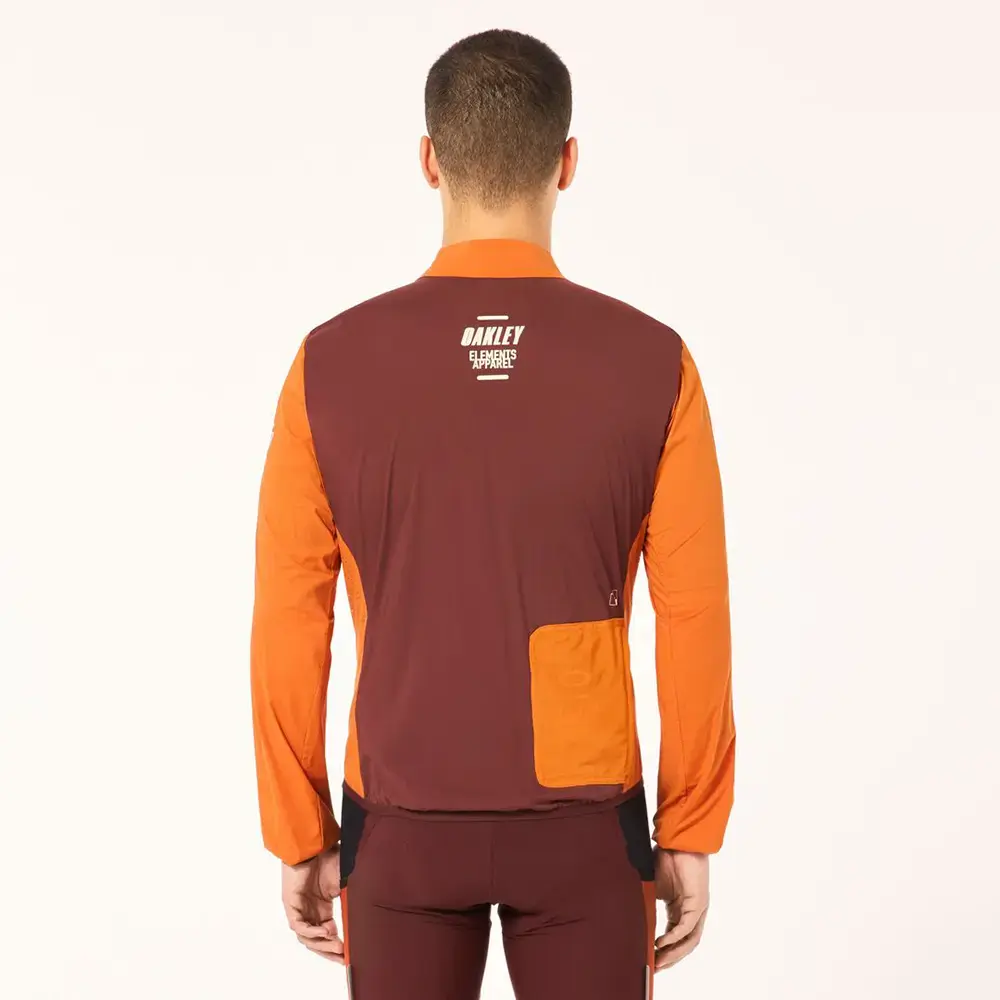 Oakley Off Grid Packable Gravel Fietsjack Bruin/Oranje Heren