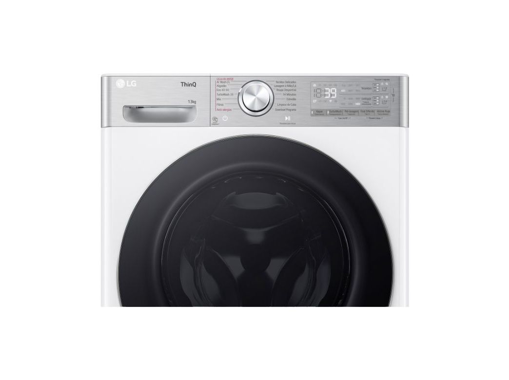 MÁQUINA DE LAVAR ROUPA LG F4WR9513A2W - BRANCO A 13KG