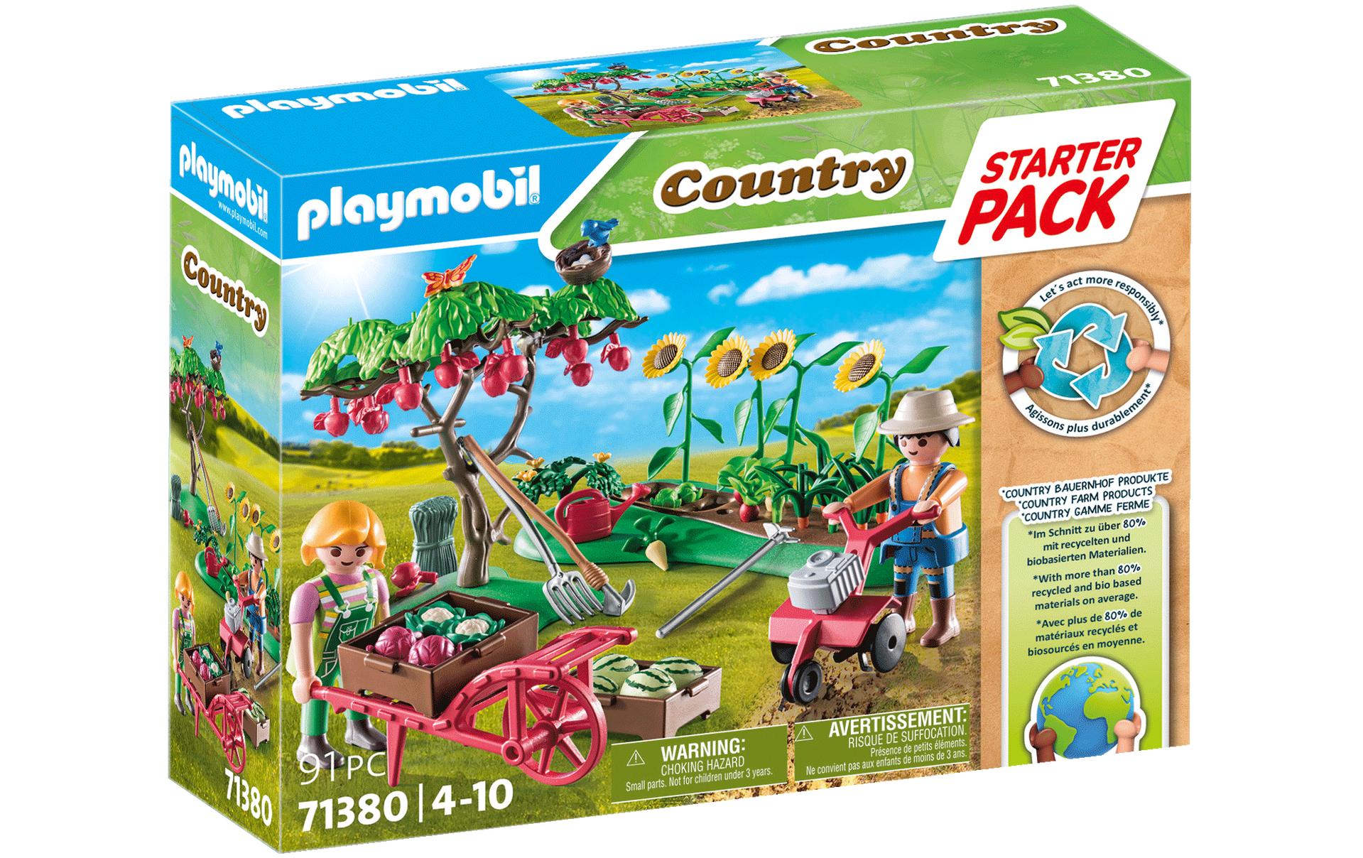 Country Starter Pack Bauernhof Gemüsegarten 71380Bauernhof-Spielset