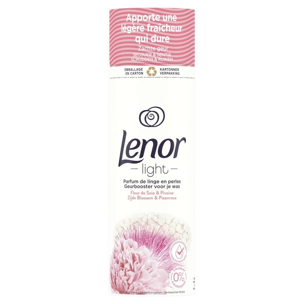 Lenor In-wash Geurbooster Zijdebloesem & Pioenroos 19 wasbeurten235 gr