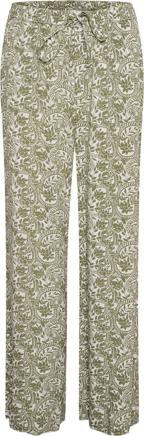 Cream CRTiah Pant Graphic flower print