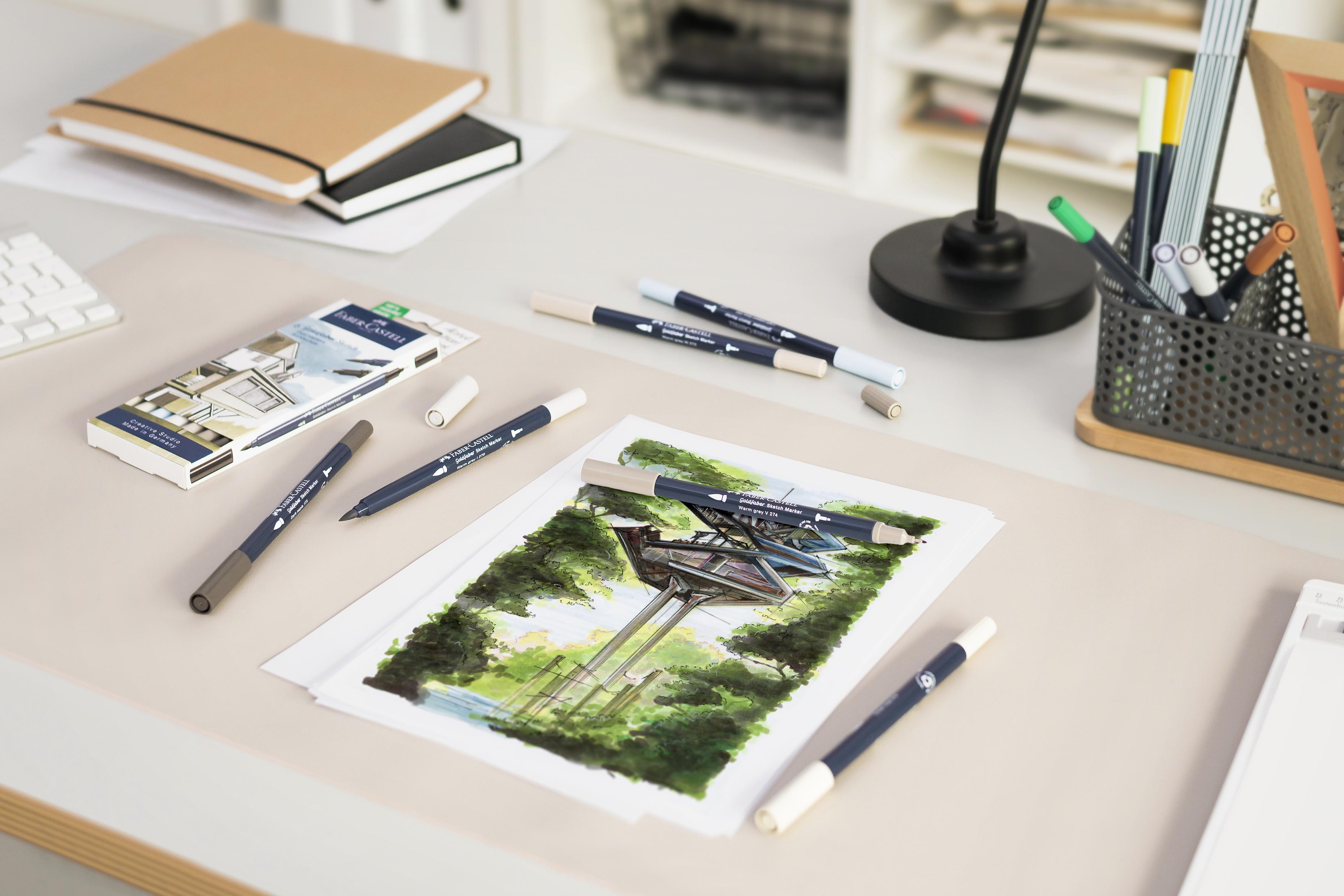 Faber-Castell - Sketch Tuscher Gofa 6ct sæt Architect