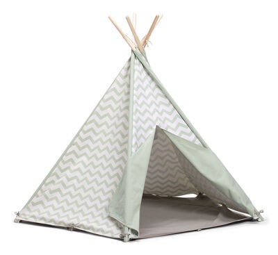 Alice & Fox Leketelt Tipi, Grønn/Hvit