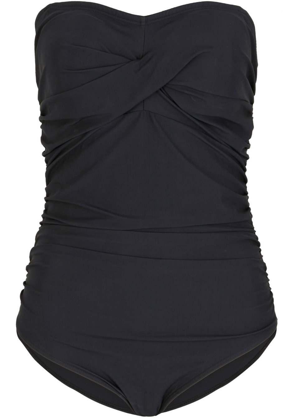 Maillot 1 pièce bandeau sculptant avec léger effet sculptant