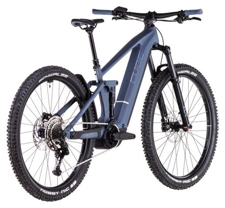 VTT Électrique Tout-Suspendu Cube Stereo Hybrid One44 Pro 800 Shimano Cues 11V 800 Wh 29'' Bleu Gris Ink 2025