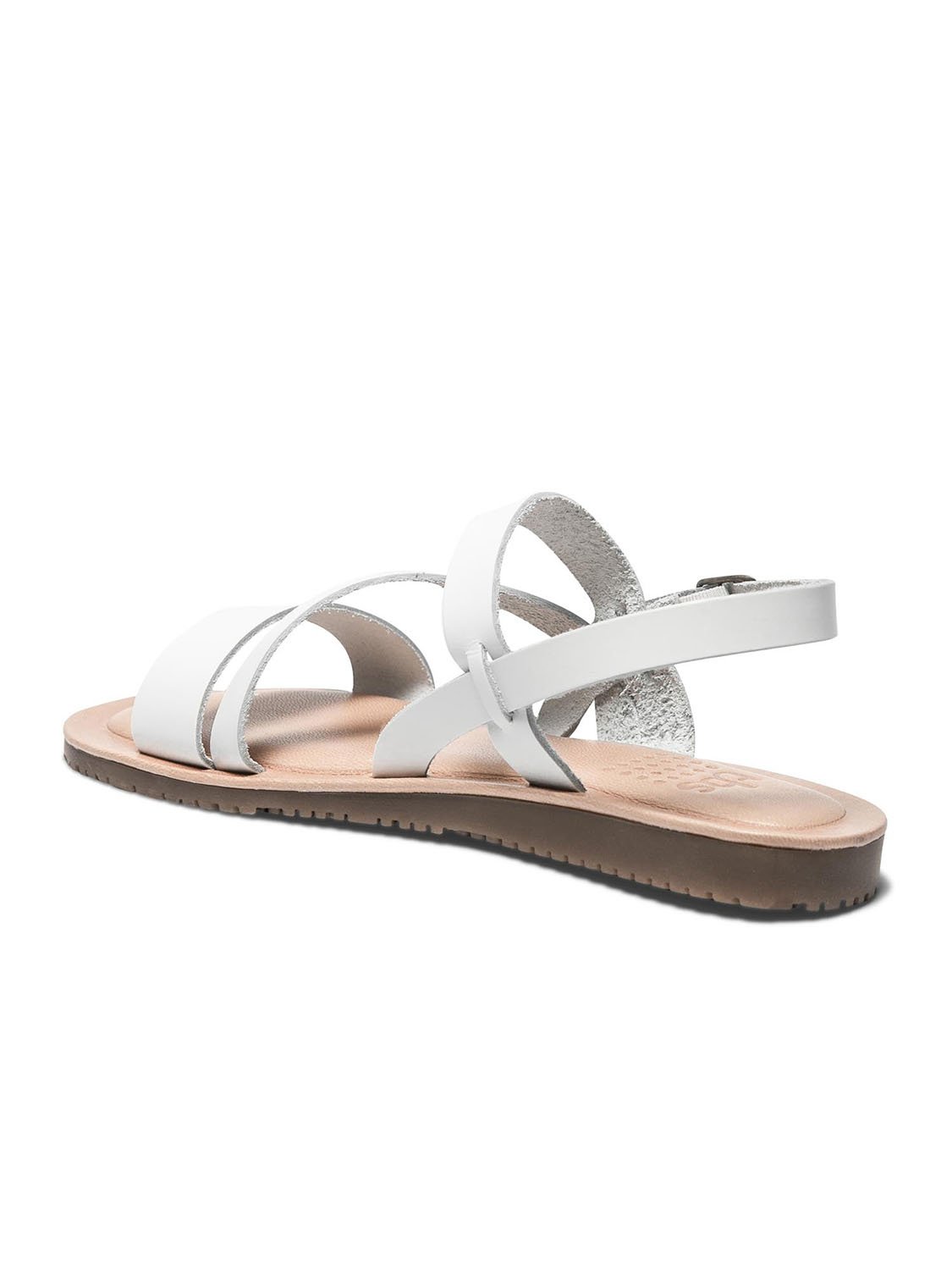 Sandales Femme Confort Cuir Blanc