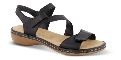 Rieker Damesandal Sort 659C7-00 | Skoringen