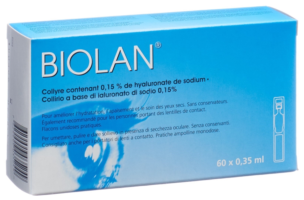 BIOLAN Gtt Opht Monodos 0.35 ml