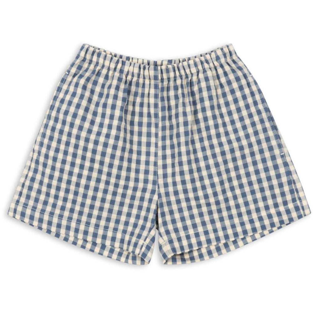 Køb Konges Sløjd Captains Blue Check Kim Shorts GOTS
