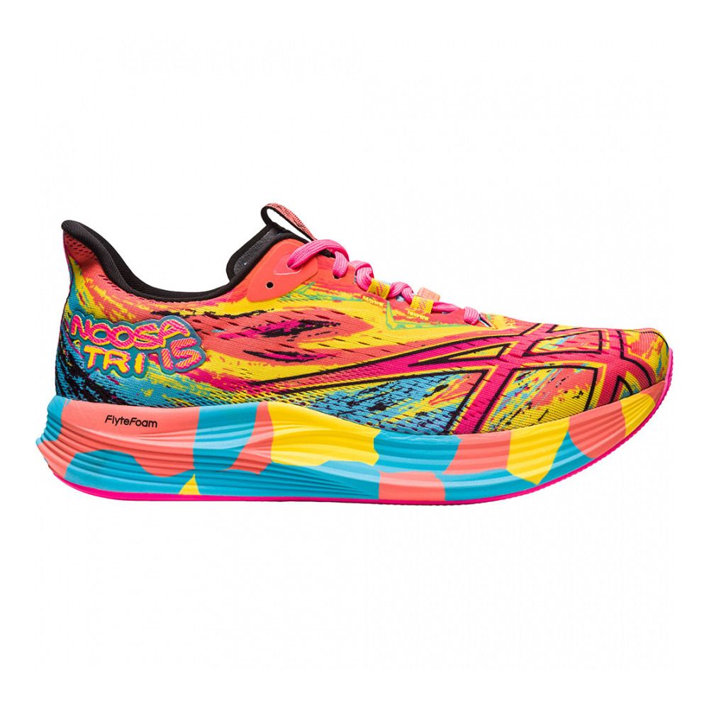 Asics NOOSA TRI 15 - Chaussures running Homme aquarium/vibrant yellow