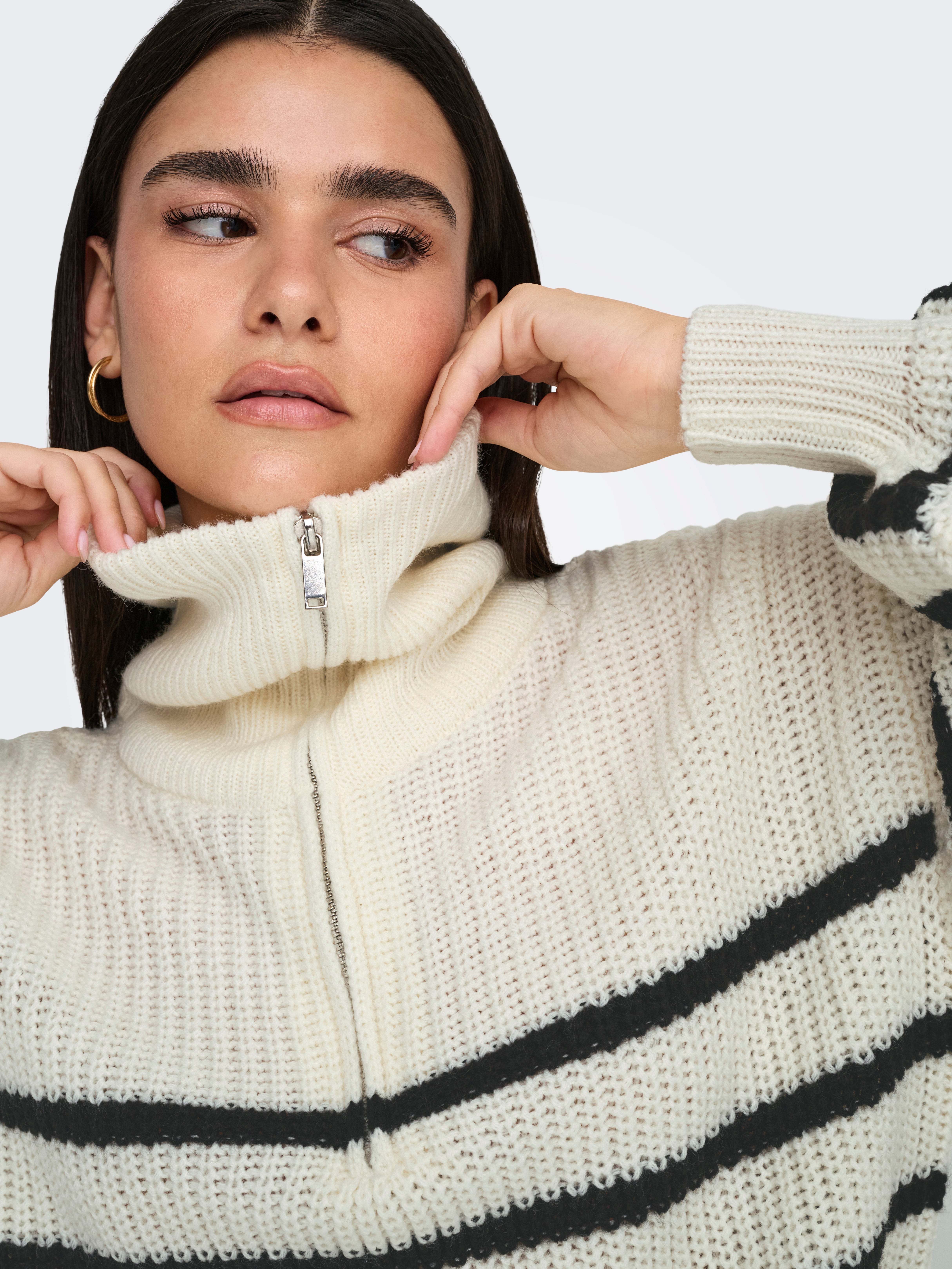 JDYJUSTY Strickpullover Eggnog