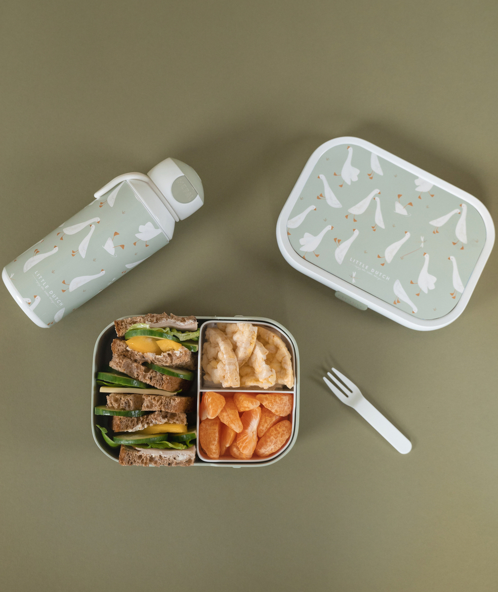 LITTLE DUTCHBOÎTE À DÉJEUNER VERTE AVEC OIES