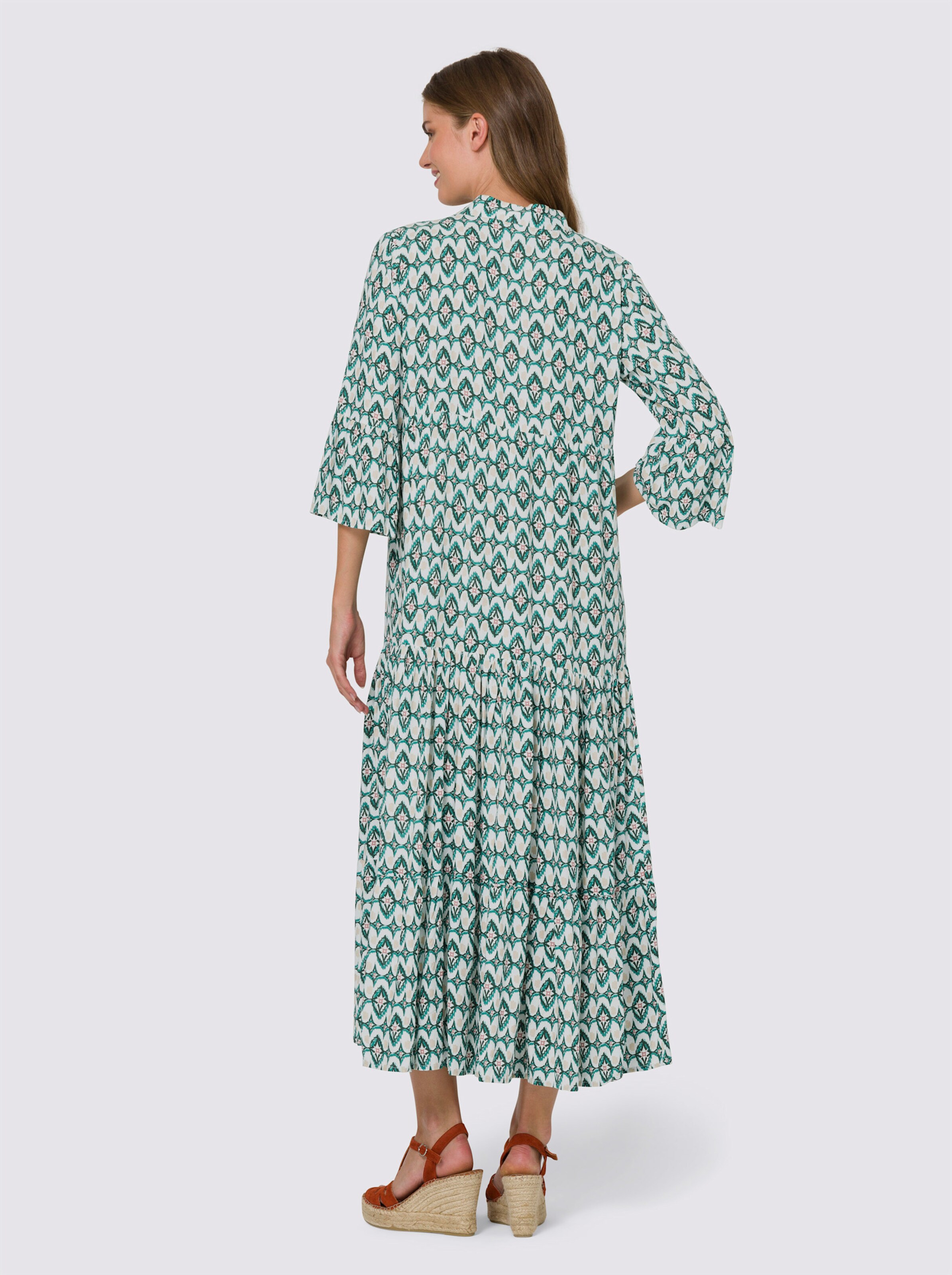 Druck-Kleid