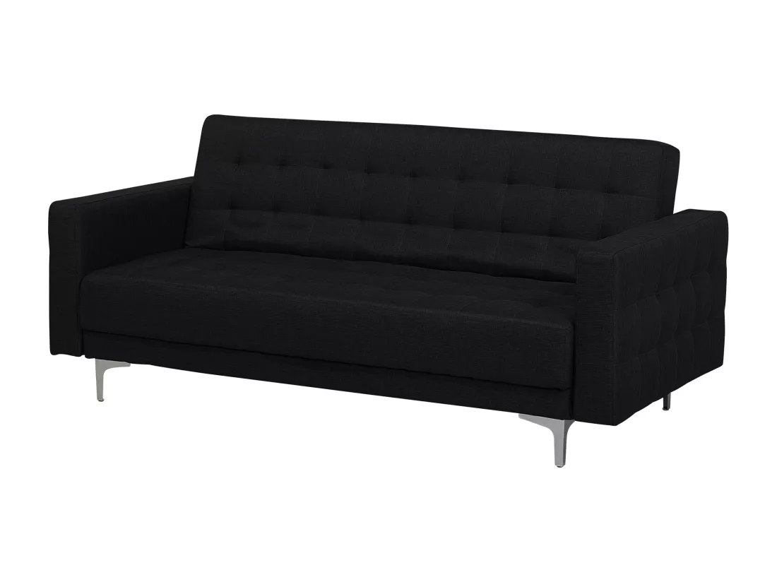 Ensemble canapé et fauteuils en tissu gris graphite 5 places ABERDEEN