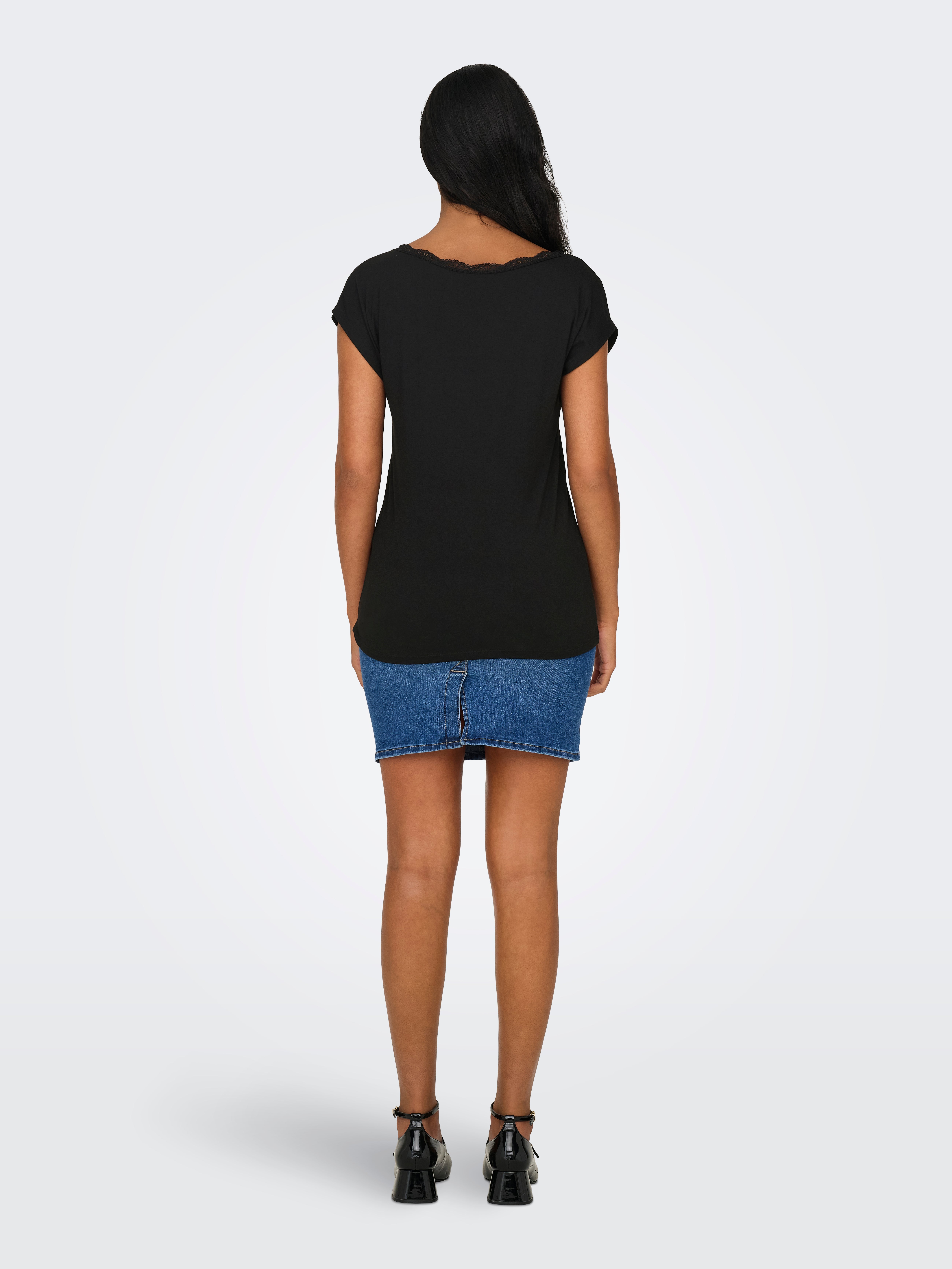 ONLMOSTER Top Black