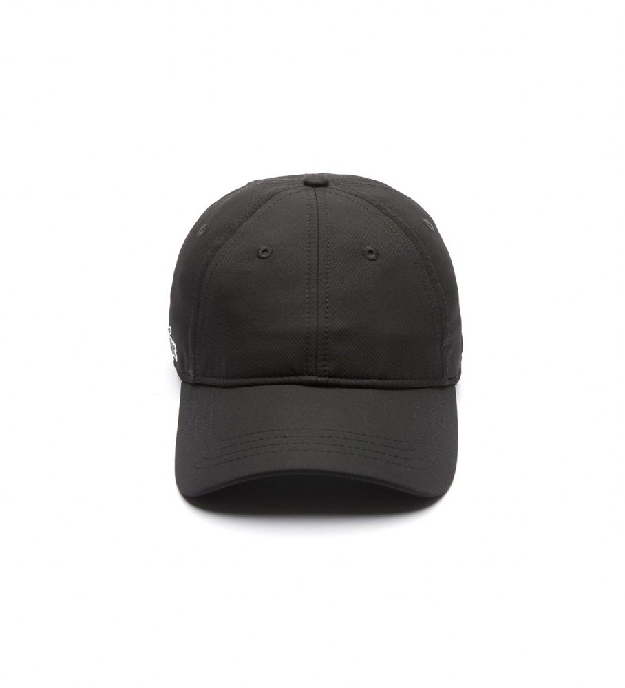 Boné Lacoste Sport Leve preto