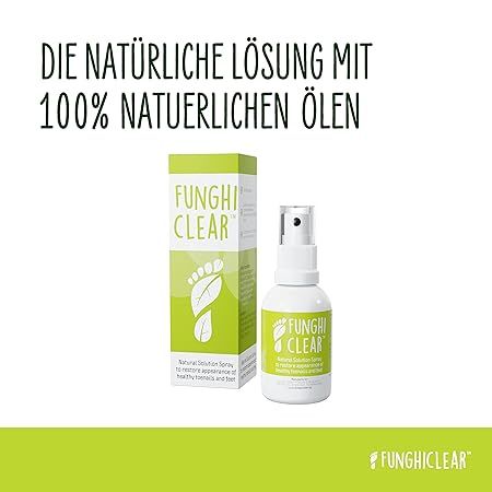 FUNGHICLEAR Anti-Nagelpilz- & Anti-Fußpilz-Spray mit Manukaöl