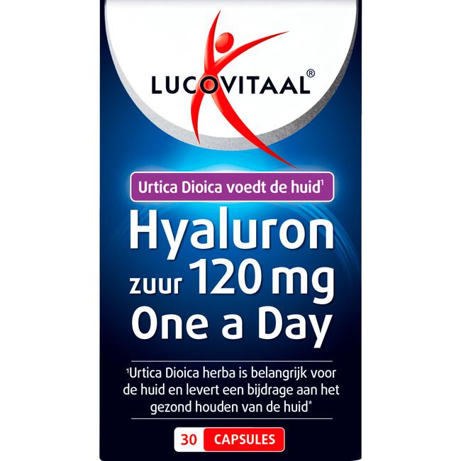 Lucovitaal Hyaluronzuur 120 mg capsules 30 stuks