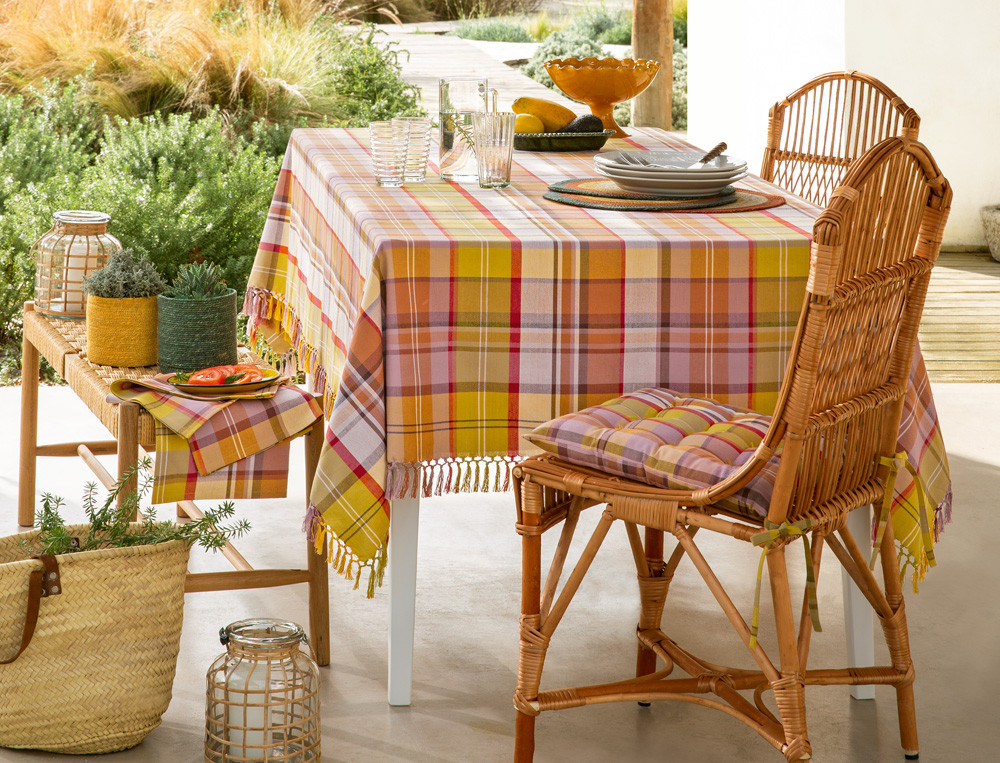 Nappe-Madras ensoleillé