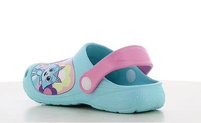 Gabby's Dollhouse Sandaler, Turkish Blue/Fuchsia