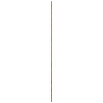 Schaaflat hardhout 9x28 mm, lengte 270 cm