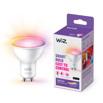 WiZ Connected LED spot GU10 50W kleur licht dimbaar