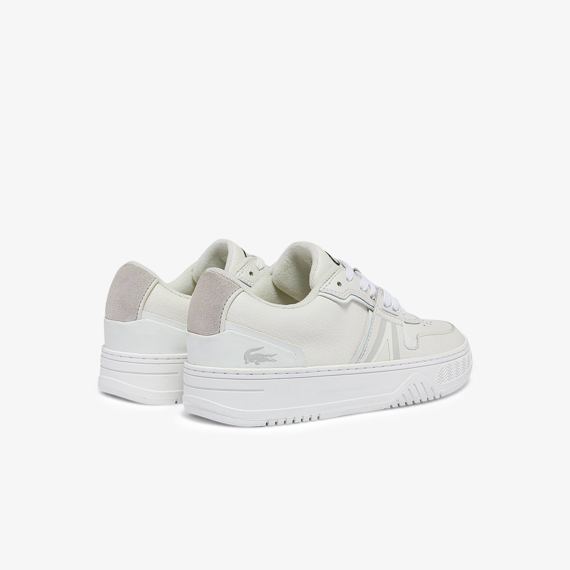 Damen-Sneakers L001 aus Leder Sneakers - Weiss - Lacoste - Damen